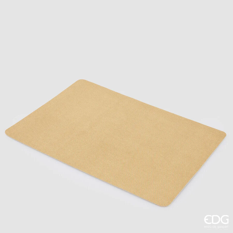 EDG Enzo De Gasperi Tovaglietta Rettangolare Pvc 43 x 30 Cm Cream