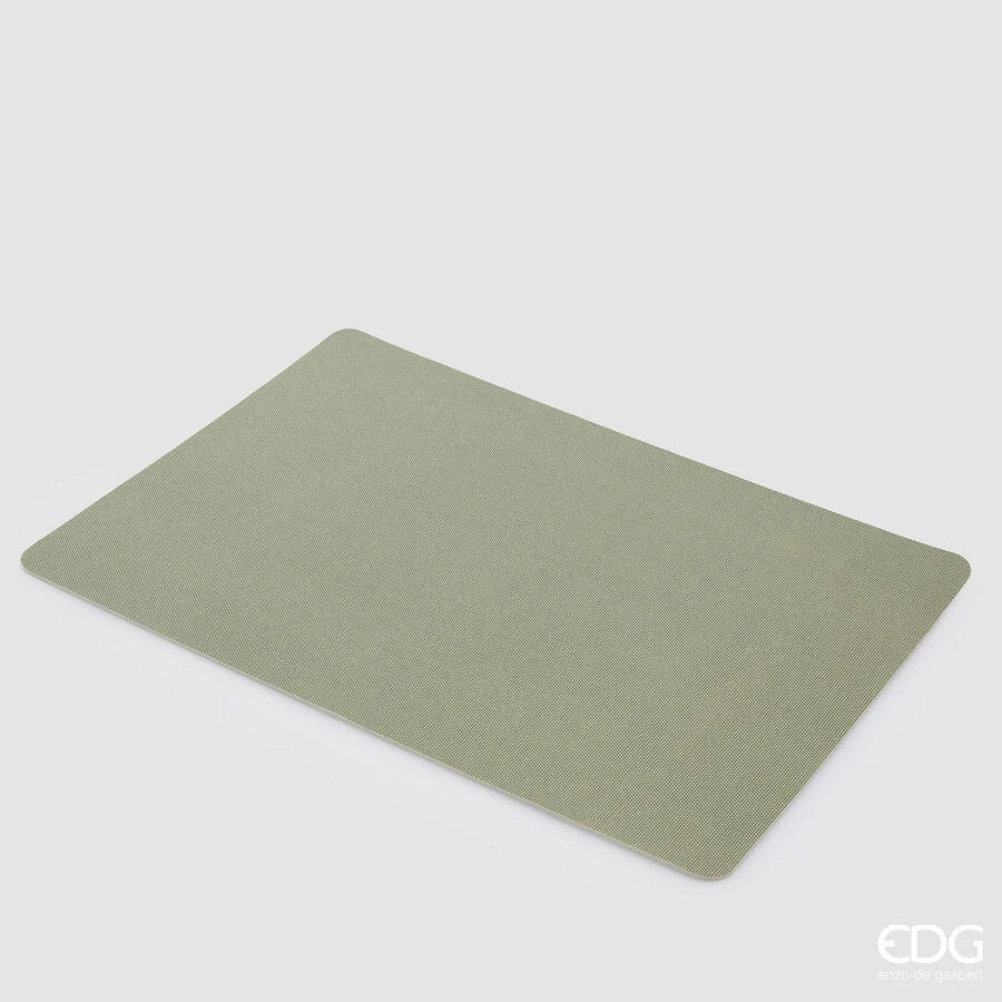 EDG Enzo De Gasperi Tovaglietta Rettangolare Pvc 43 x 30 Cm Sage