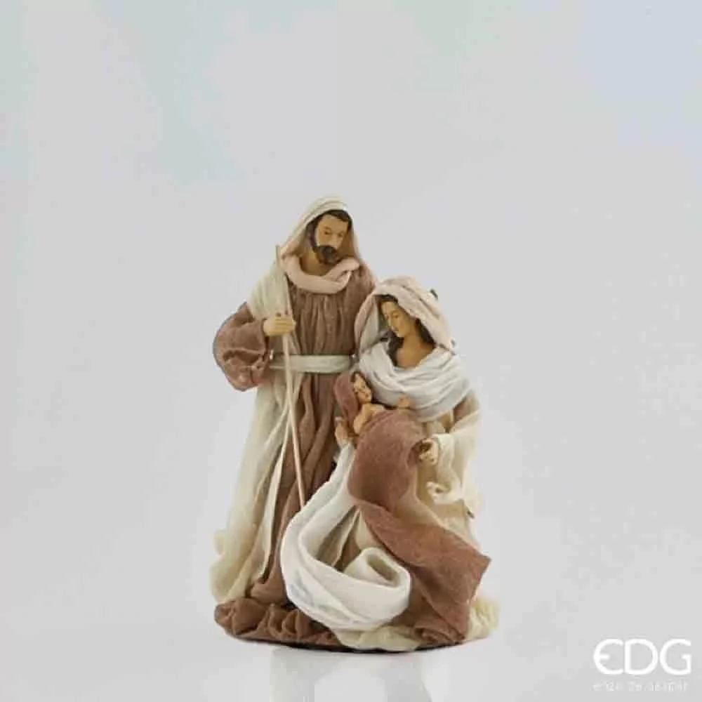 EDG Enzo De Gasperi Natività Lord Natale con Base H 28 Cm Halzenut