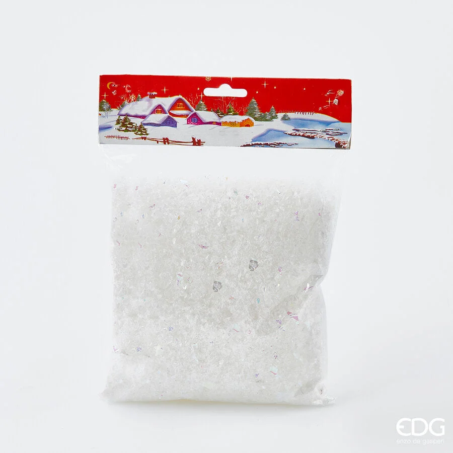 EDG Enzo De Gasperi Neve Artificiale Sbriciolata Natalizia 120 Gr