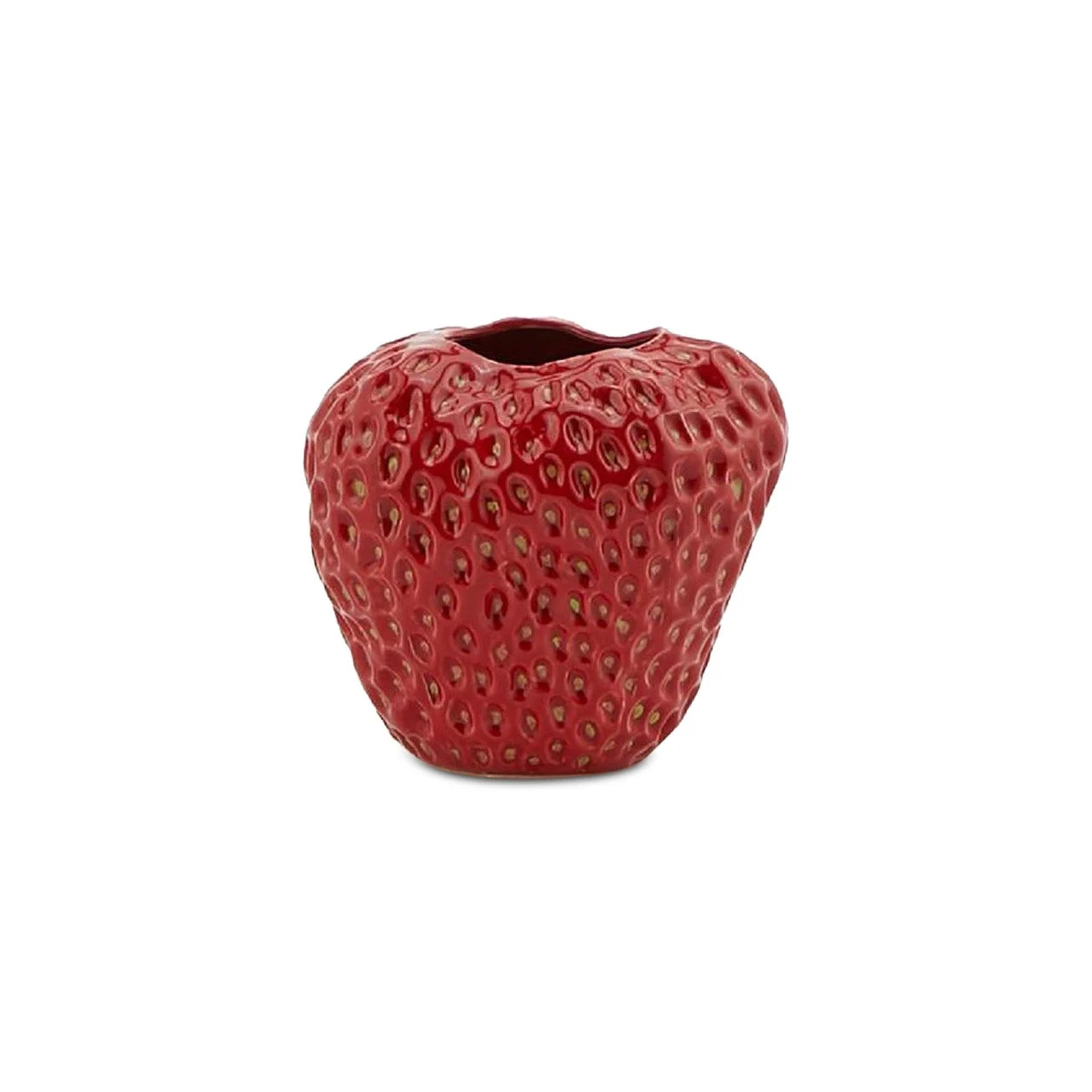 EDG Enzo De Gasperi Vaso Chakra Fragola H 16 Cm D 17 Cm Coral