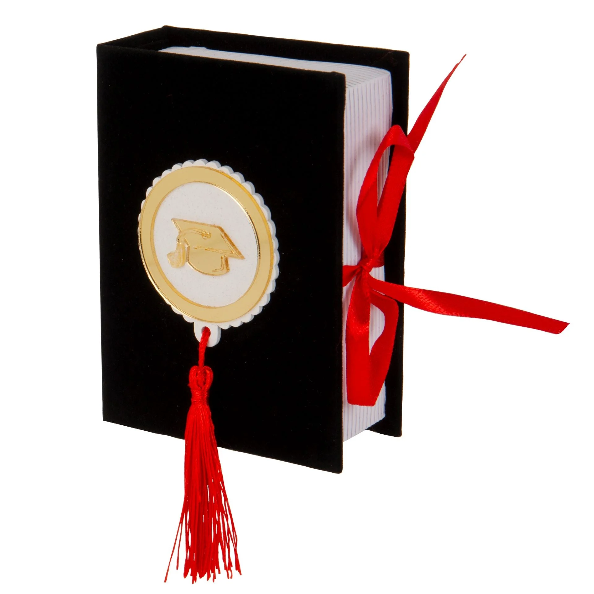 ETM Dottor Libro Grande Laurea Bomboniera 8,5 x 12 Cm Portaconfetti Nero 1 Pz