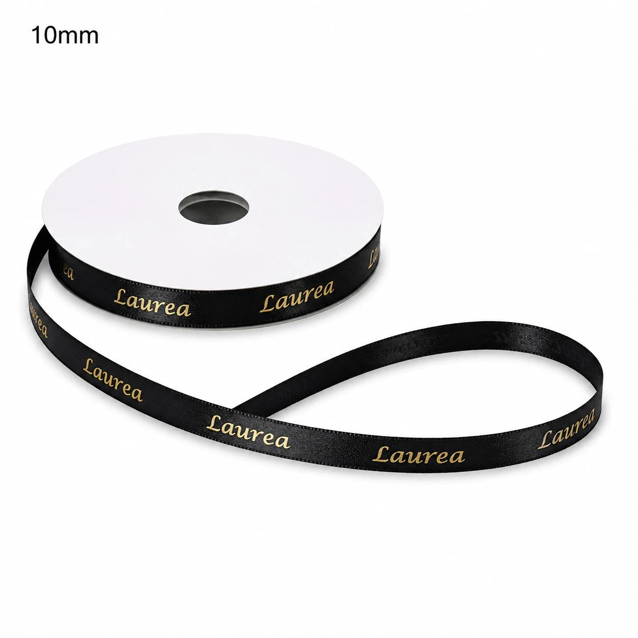 ETM Nastro Laurea Nero 10 mm x 25 mt