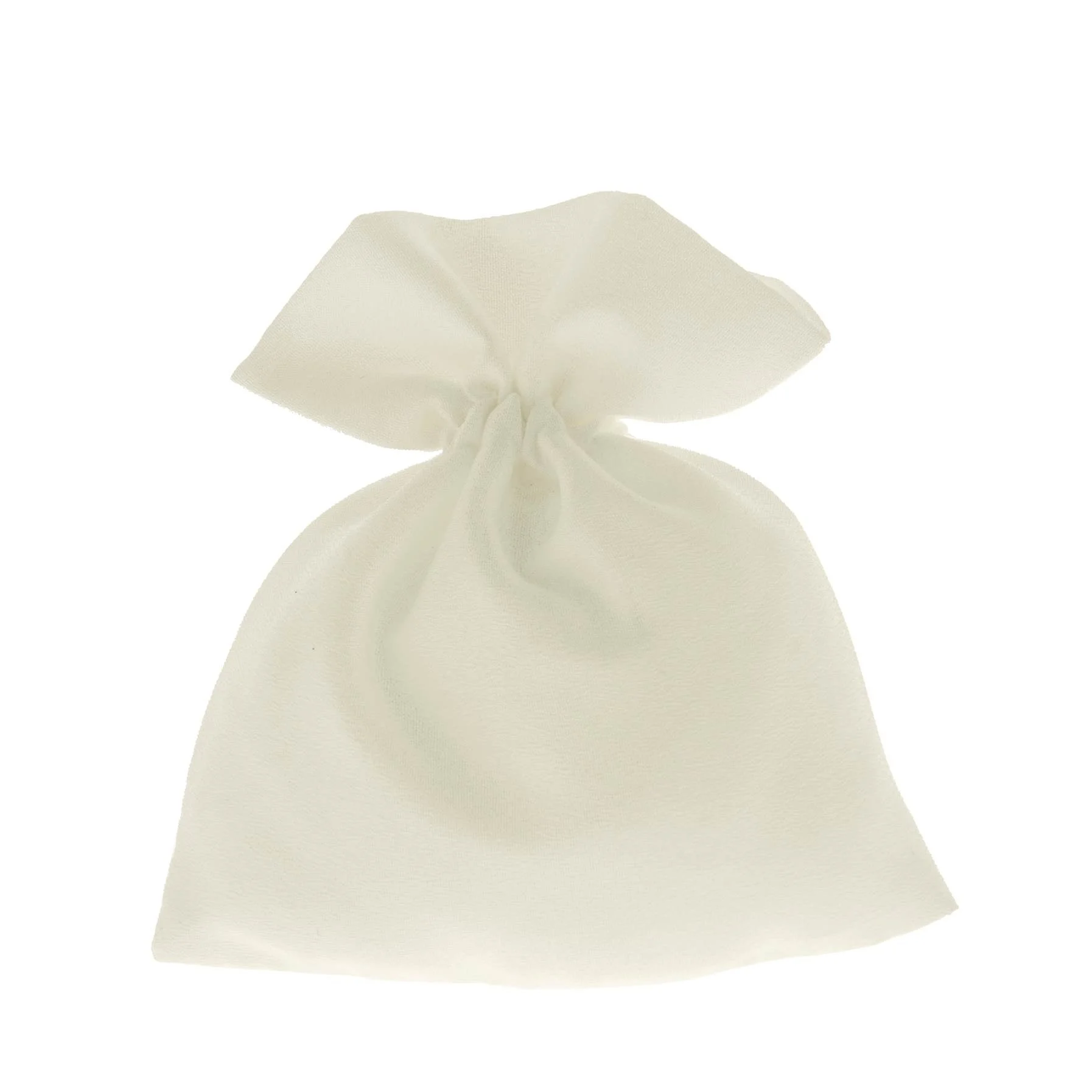 ETM Sacchetto Eva Bag Bomboniera Portaconfetti 10 x 12 Cm Bianco 12 Pz