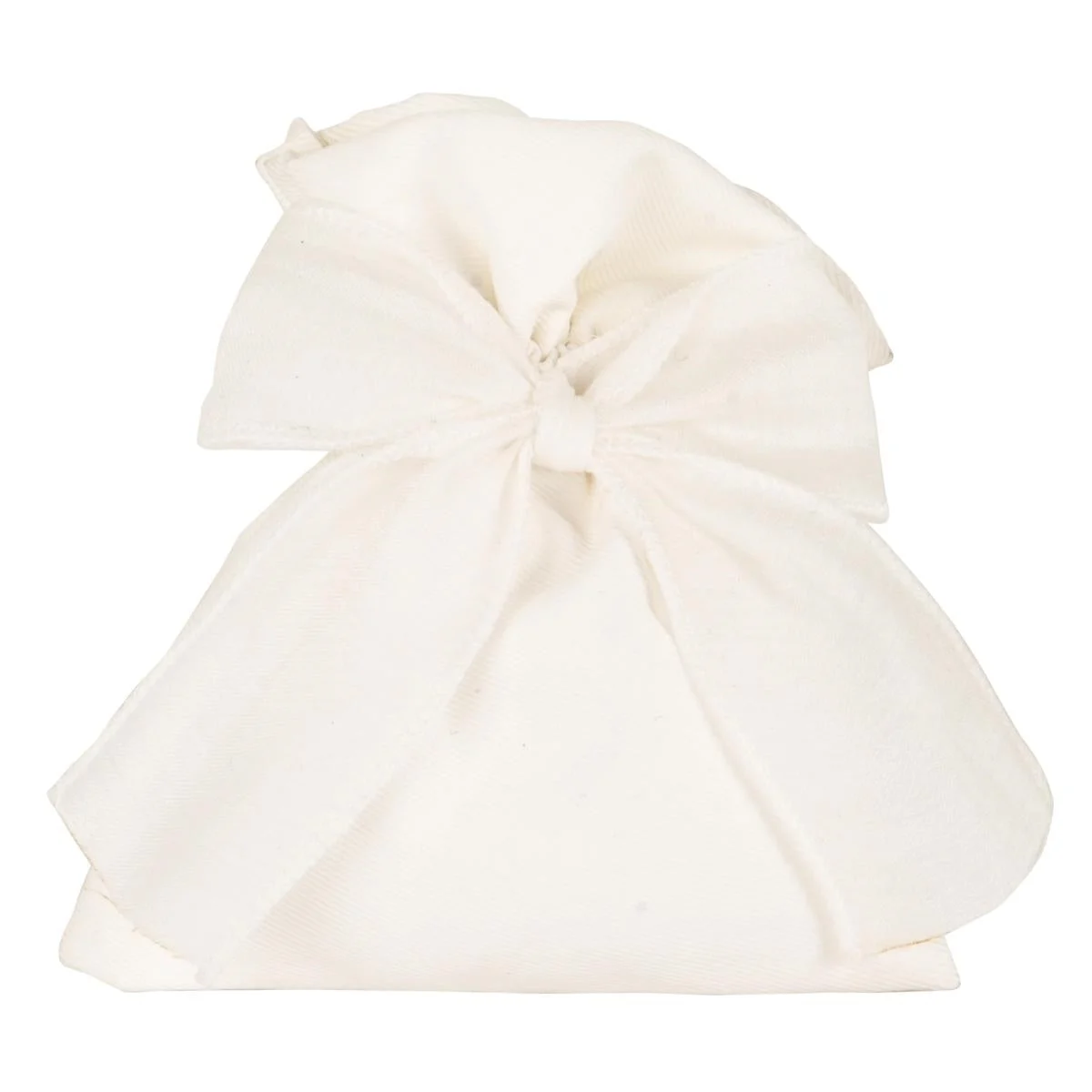ETM Sacchetto Fiocco Bianco 10 x 12 Cm Portaconfetti 12 Pz
