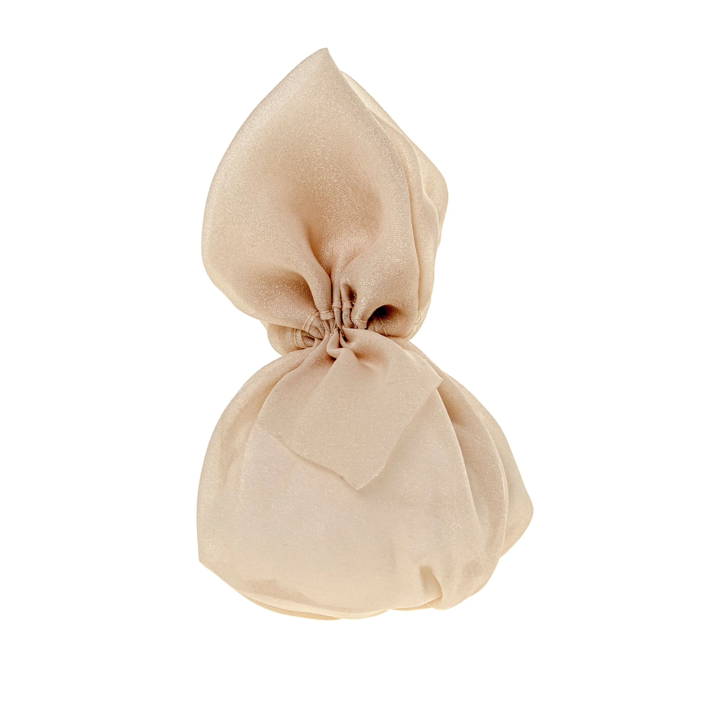 ETM Sacchetto Lusso Bag Bomboniera Portaconfetti 14 Cm Beige 12 Pz