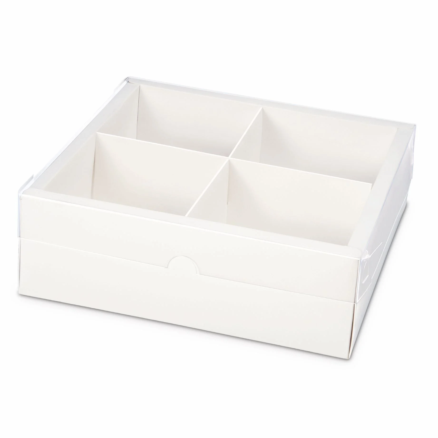 ETM Section Box 21,5 x 21,5 x 7 Cm Bianco