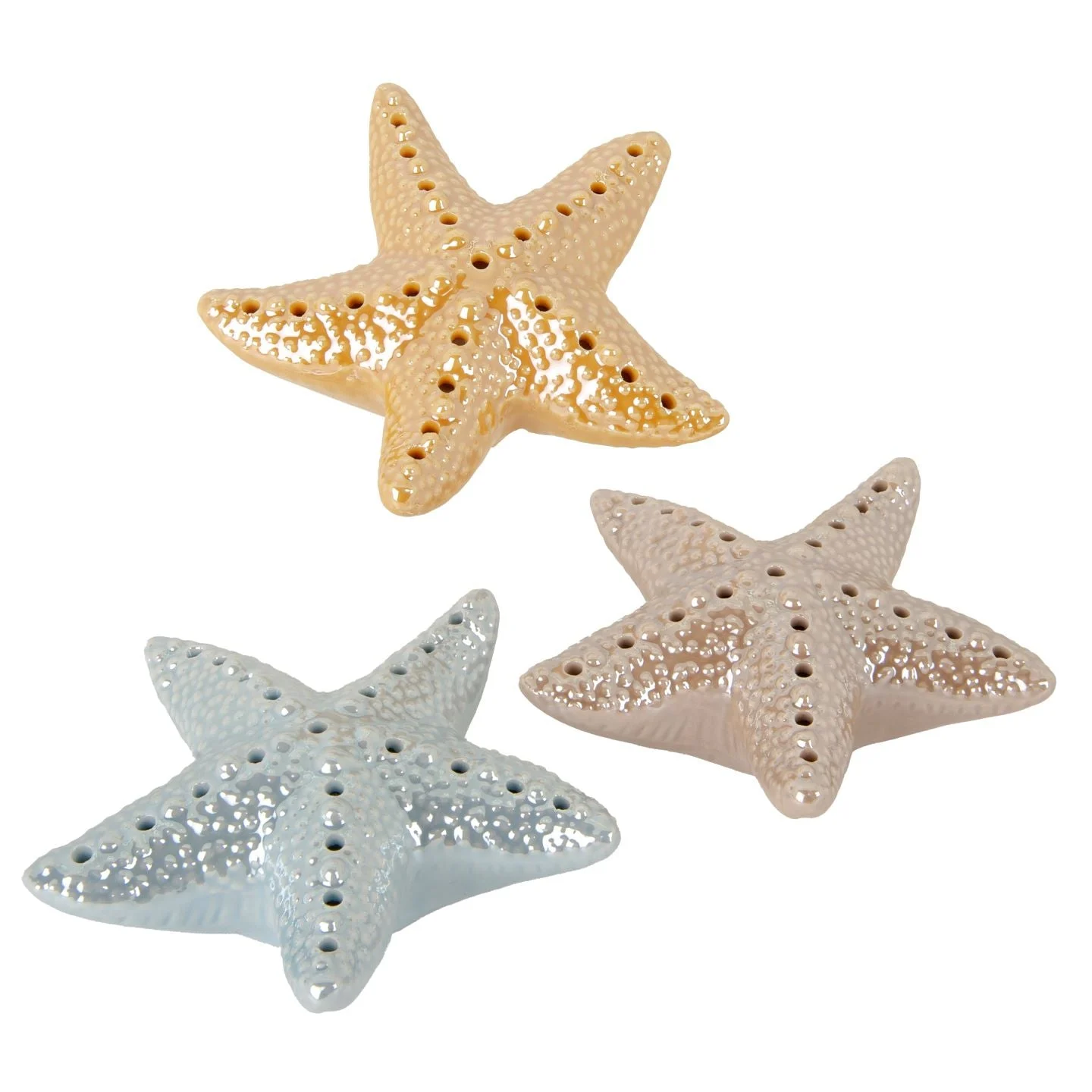 ETM Star Led Ass. Bomboniera 11 Cm Ceramica Multicolor 1 Pz