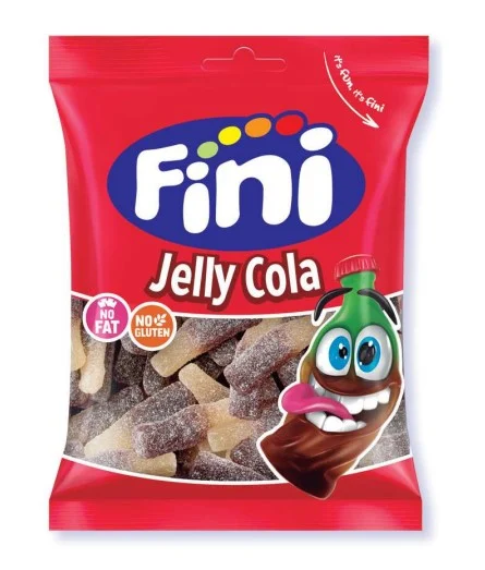 Fini Caramelle Gommose Bottiglia Cola Frizzante 90 Gr