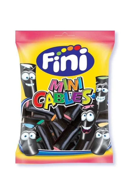 Fini Caramelle Gommose Mini Liquirizie Ripiene Lucide 90 Gr