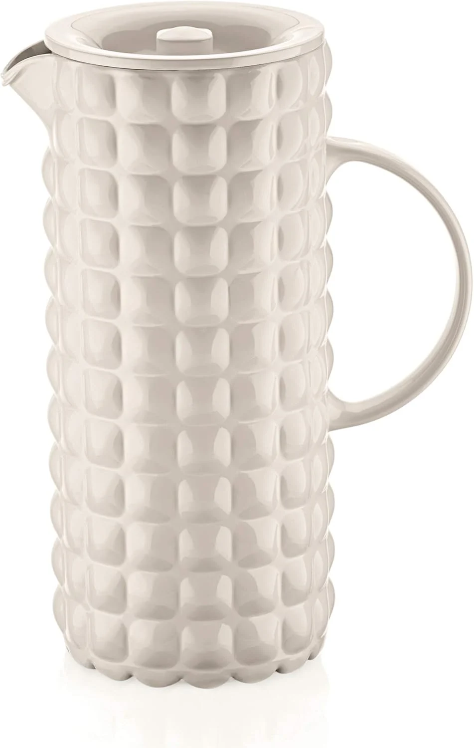 GUZZINI Caraffa Tiffany 1,75 Lt Bianco Latte con Coperchio