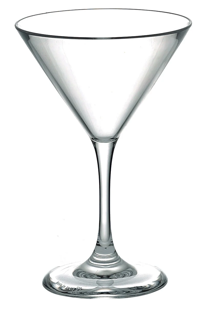 Guzzini Bicchiere Cocktail Happy Hour H 14,5 Cm D 9,5 Cm 160 Cc Plastica Trasparente 1 Pz