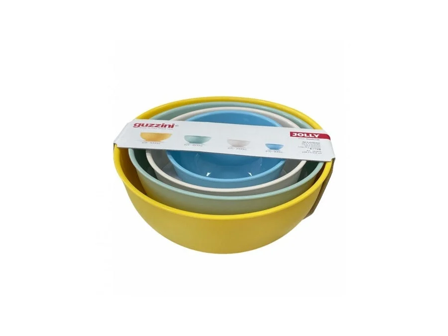 GUZZINI Set 4 Contenitori Jolly D 16 / 20 / 24 / 28 Cm