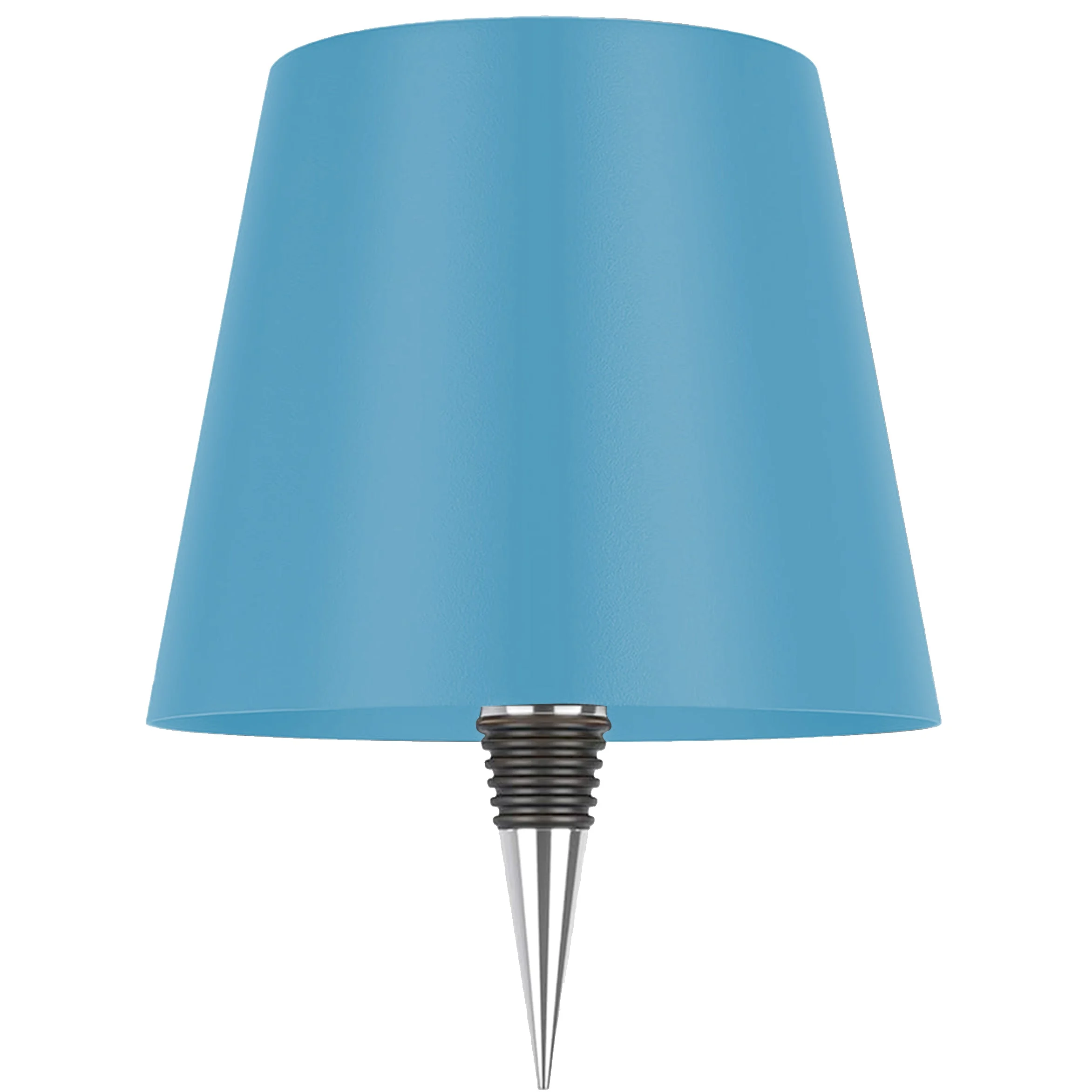 L'Arcolaio Lampada Touch Metal Tappo 11 x 11 x 13 Cm  Celeste