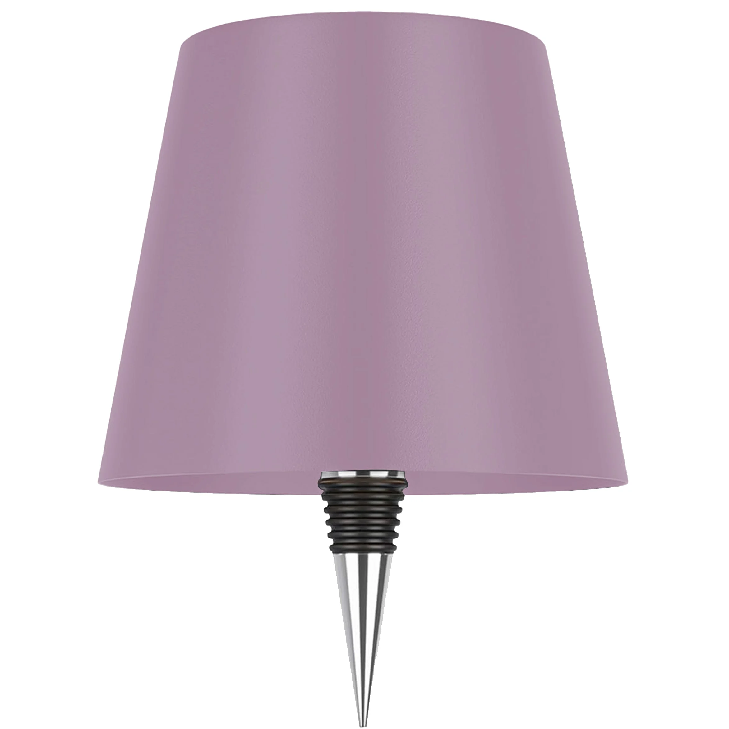 L'Arcolaio Lampada Touch Metal Tappo 11 x 11 x 13 Cm  Rosa
