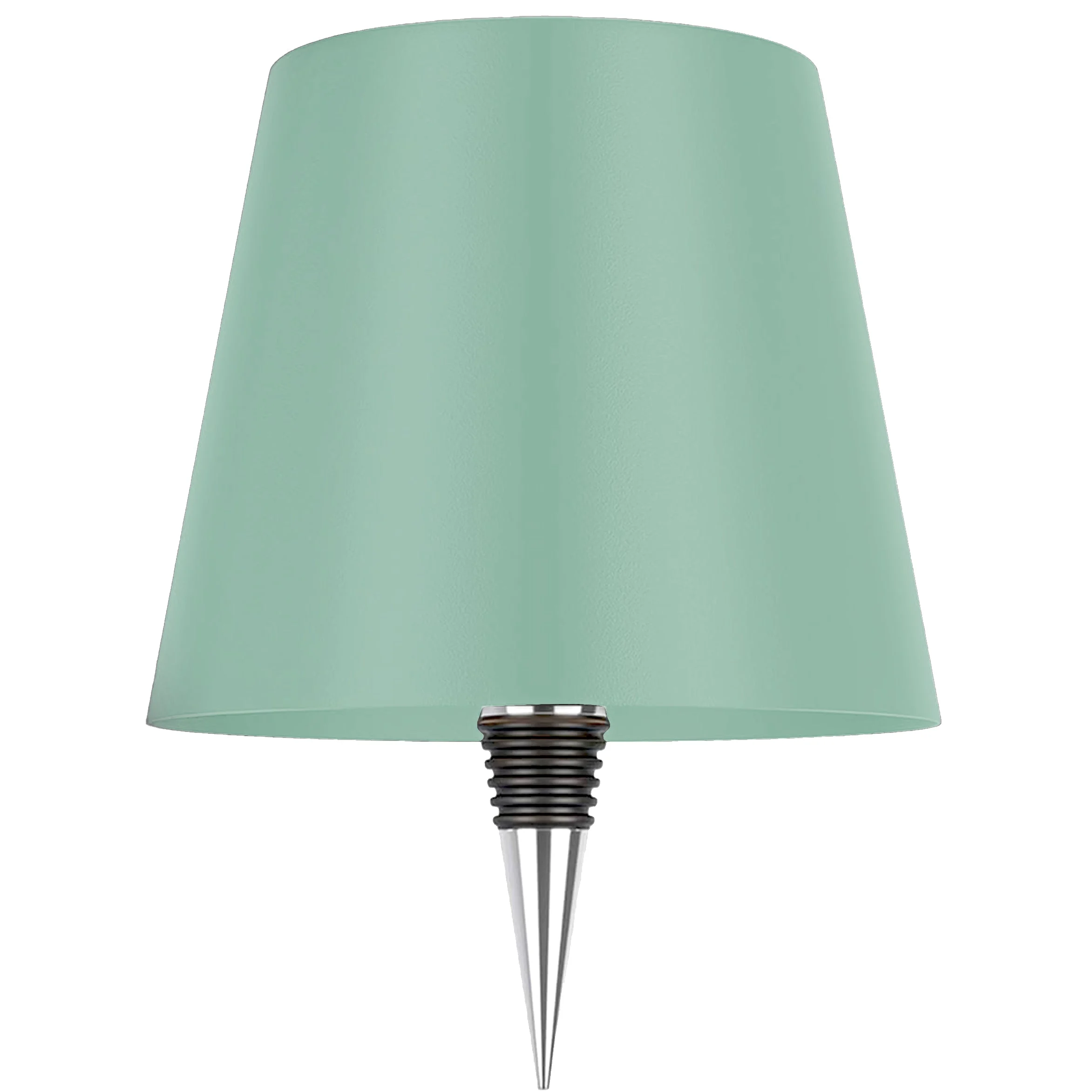 L'Arcolaio Lampada Touch Metal Tappo 11 x 11 x 13 Cm  Verde