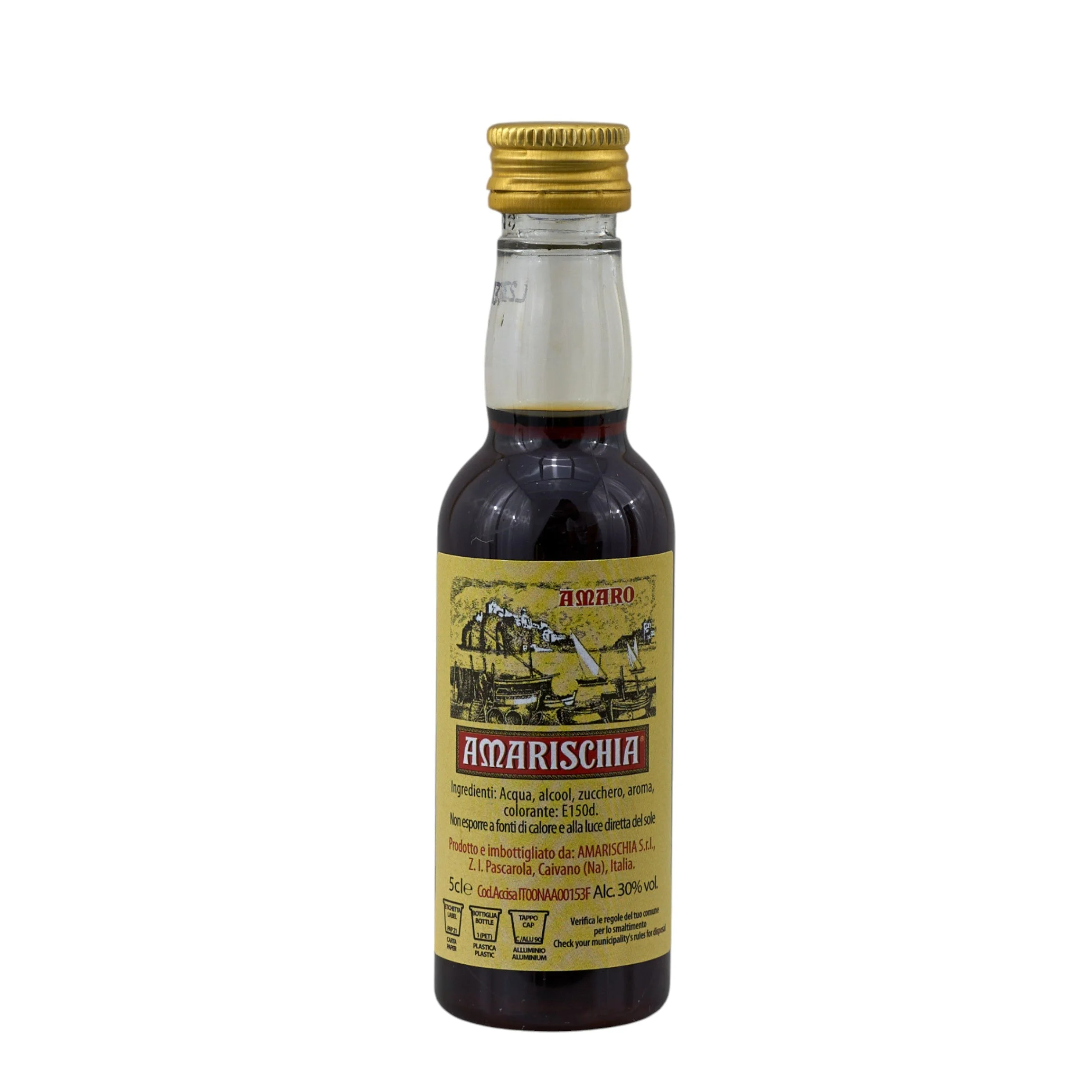 L'Arcolaio Liquore Mignonette Bottiglietta 5 Cl 30 % Vol.