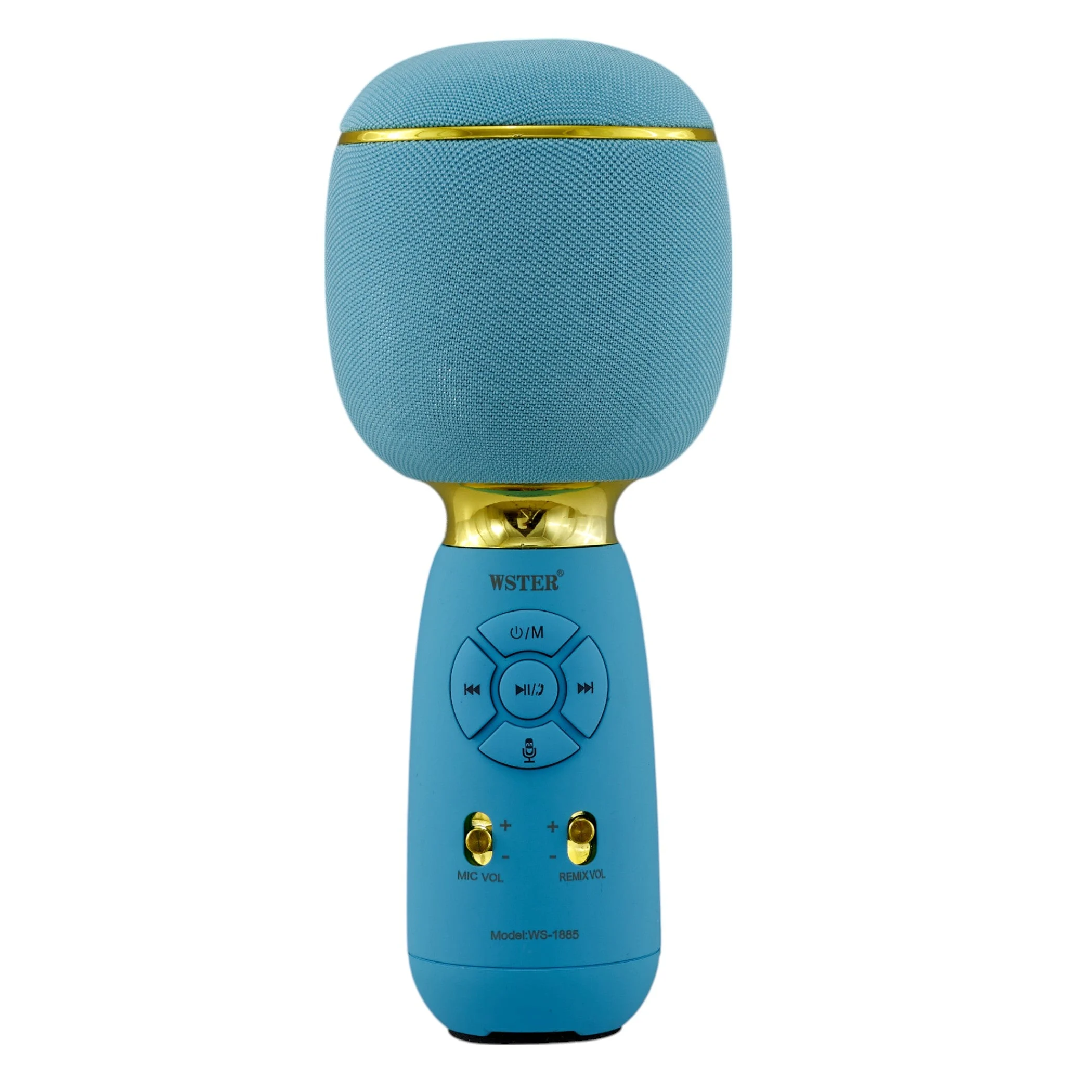 L'Arcolaio Microfono Cassa Bluetooth Celeste
