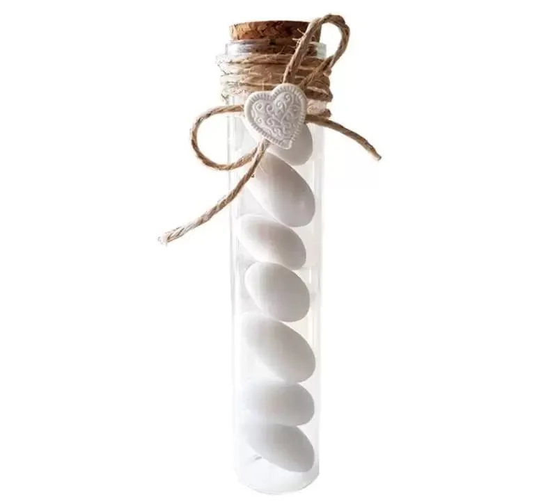 L'Arcolaio  Provetta Vetro con Tappo Sughero 12 x 2,5 Cm 12 Pz