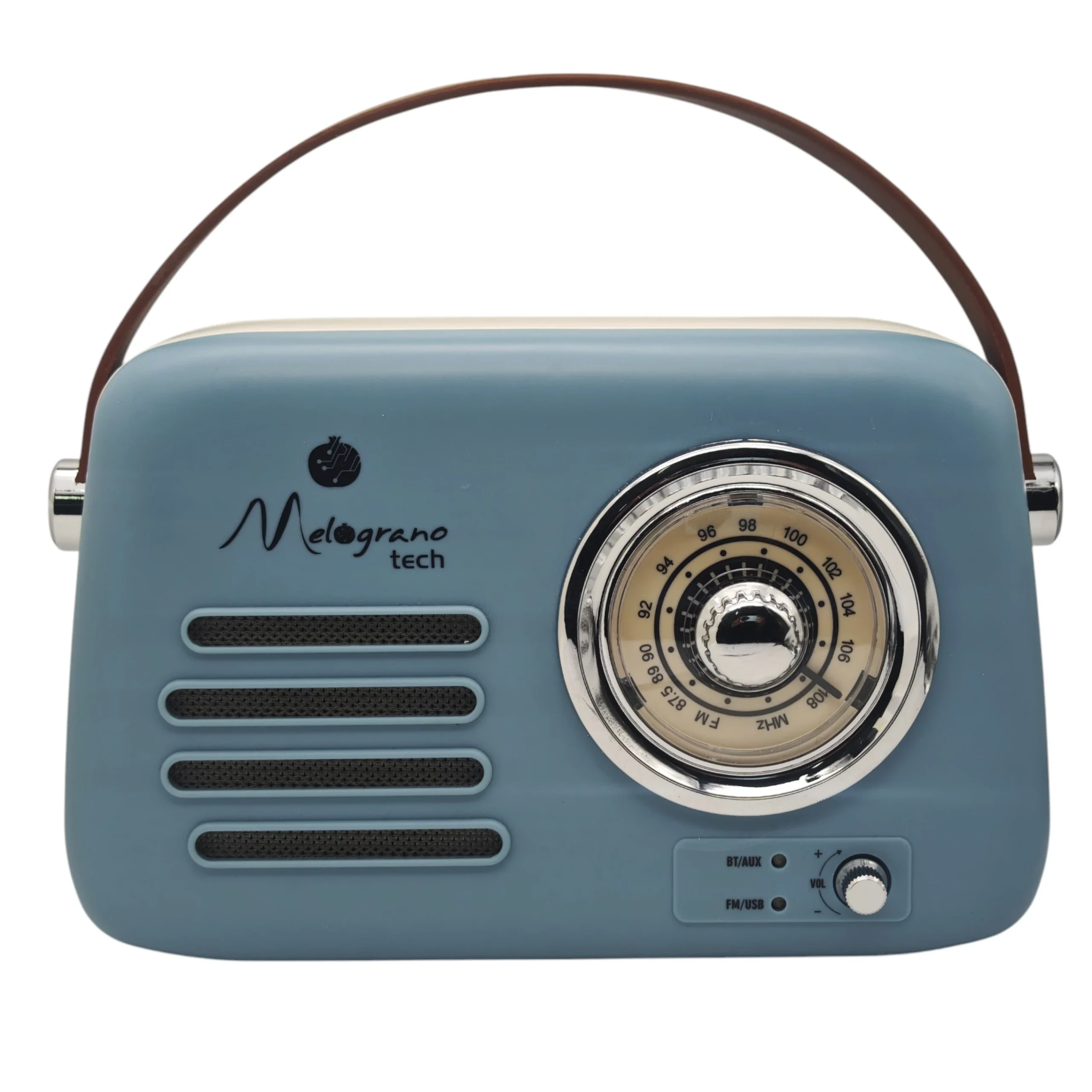L'Arcolaio Radio Vintage Bluetooth 22 x 9 x 19 Cm Blu
