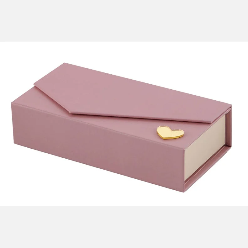 L'Arcolaio Scatola Rettangolare Liscia Portaconfetti 14 x 7  Cm Bomboniera Malva 1 Pz