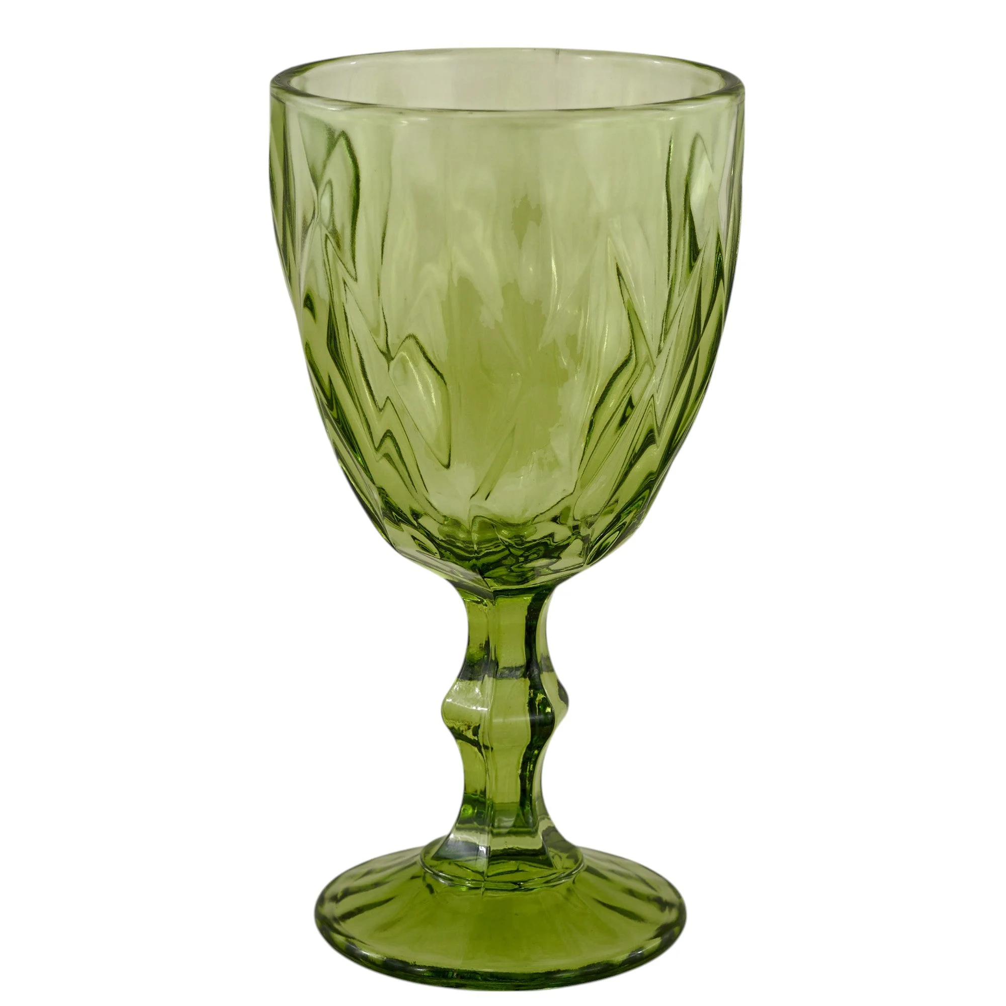 L'Arcolaio Set 6 Pezzi Calici Acqua 320 Ml Verde