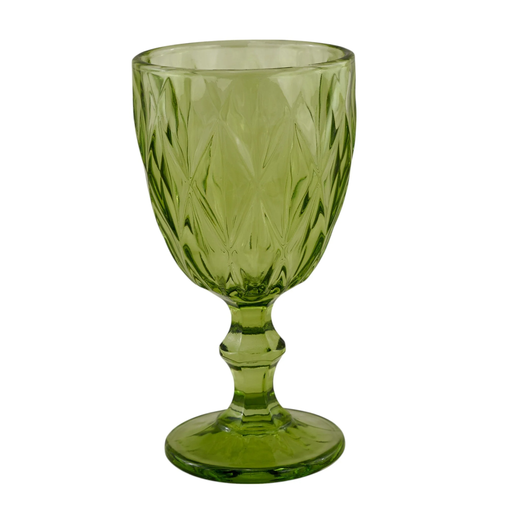 L'Arcolaio Set 6 Pezzi Calici Vino 230 Ml Verde