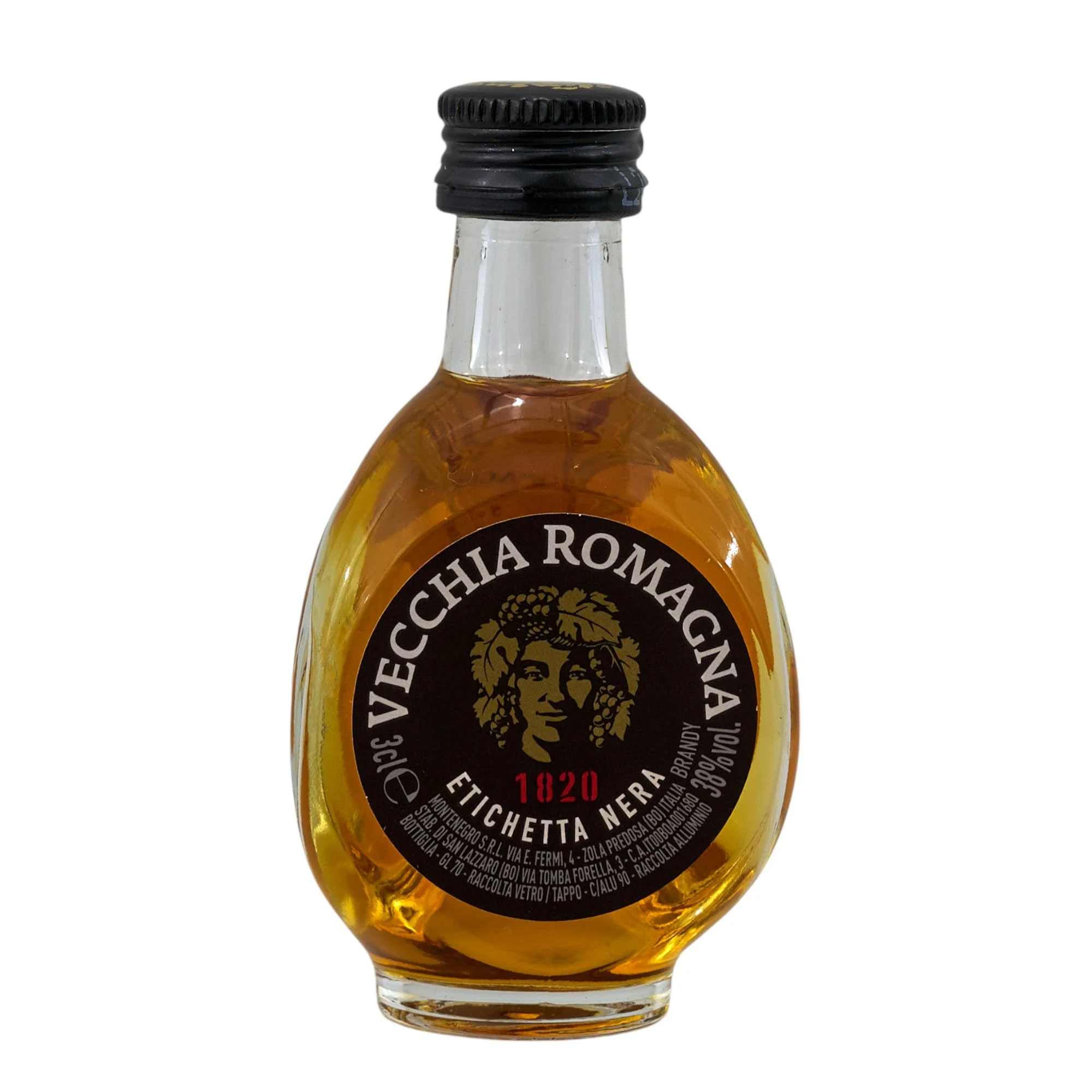 L'Arcolaio Vecchia Romagna Bottiglietta 3 Cl 38  % Vol.