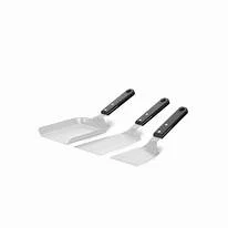 Le Marquier Kit 3 Spatole Plancha Inox Nero
