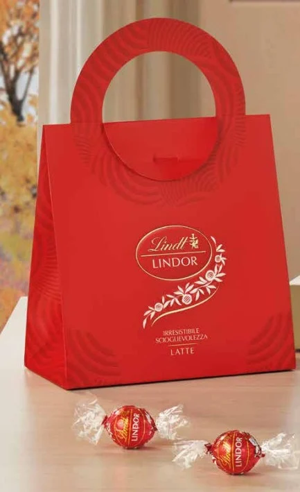 Lindt Bag Lindor Cioccolato al Latte 190 Gr