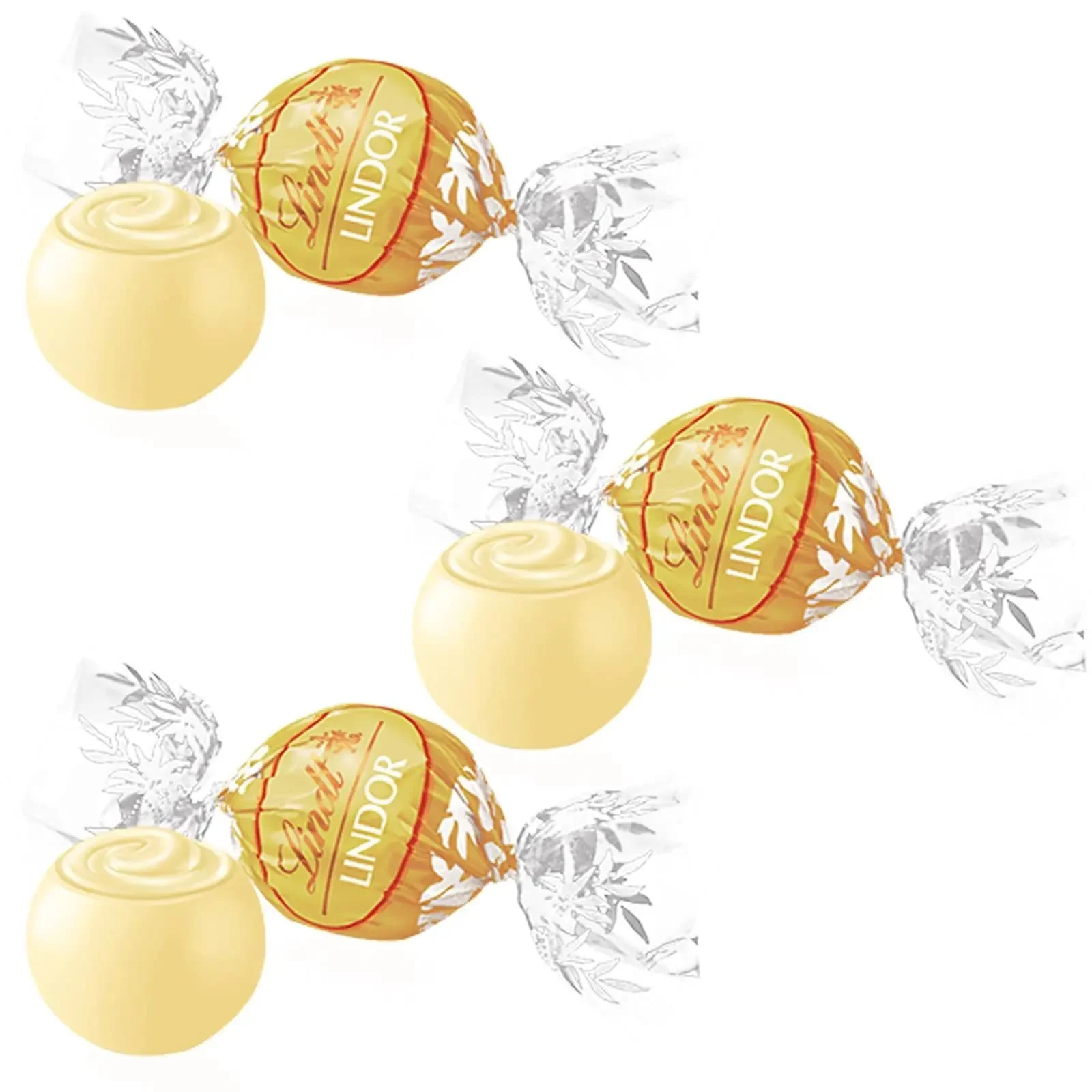 Lindt Boules Lindor Cioccolato Bianco 500 Gr