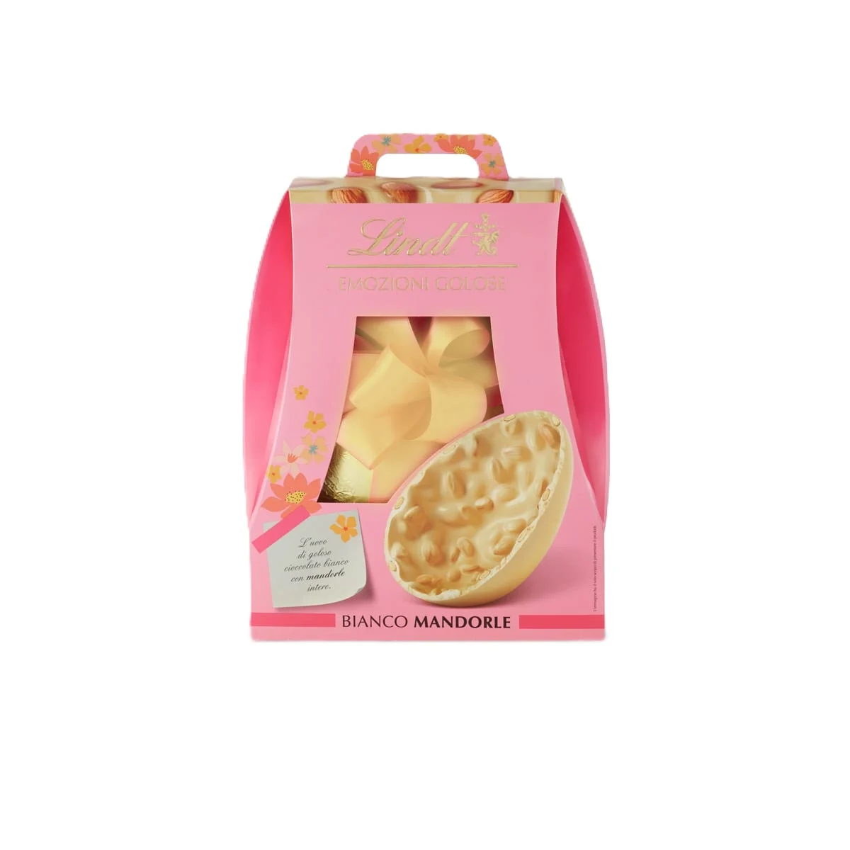 Lindt Uovo Emozioni Golose Bianco Mandorle 400 Gr