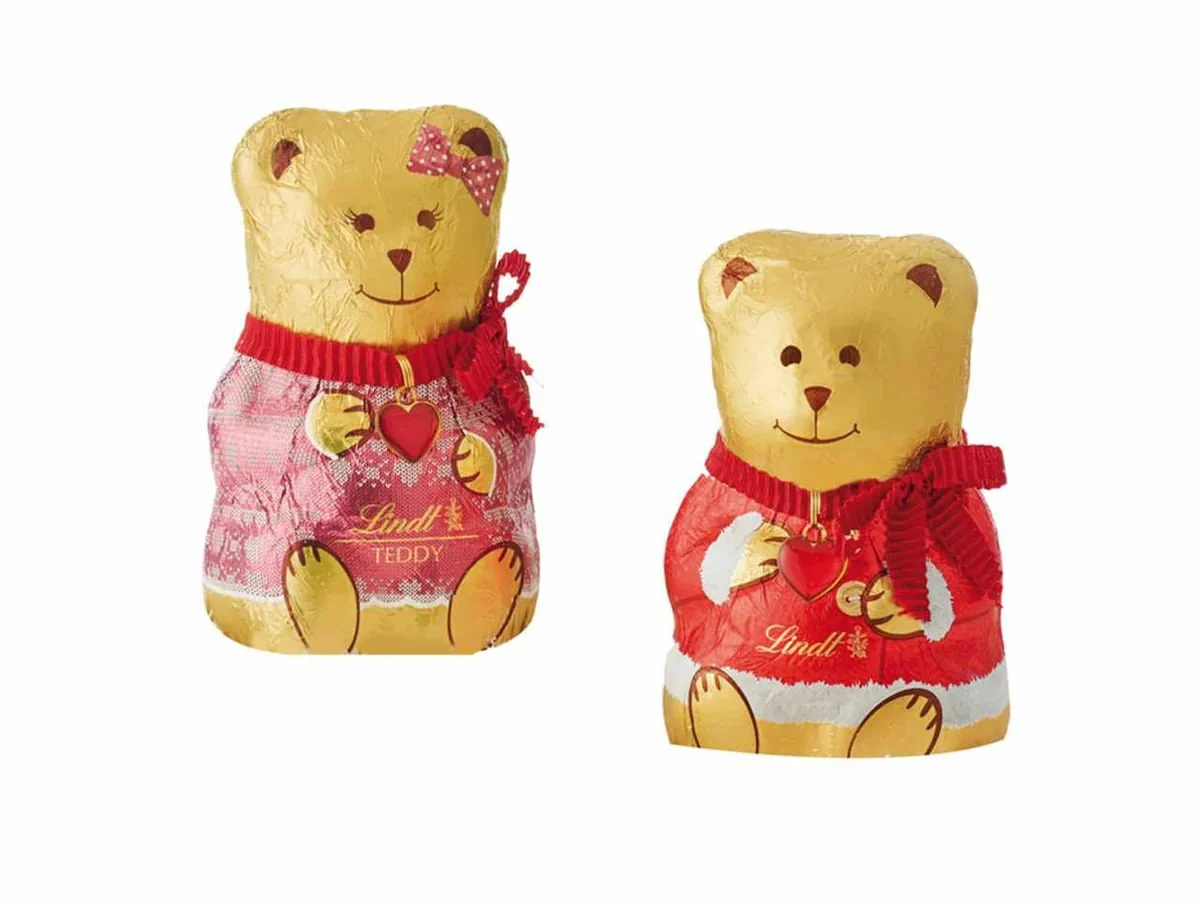Lindt Orsetta Teddy & Coat Babbo Natale al Latte 100 Gr 1 Pz