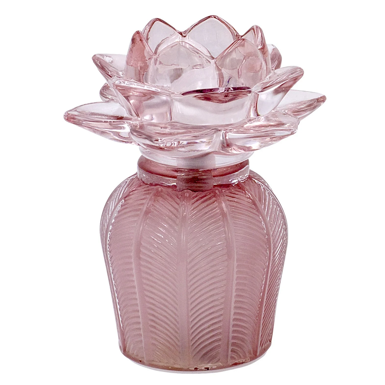 Linea Due Lume LED Fiore Loto Rosa 11,9 x 15 cm – Lampada Decorativa LED Elegante per Interni e Atmosfere Relax