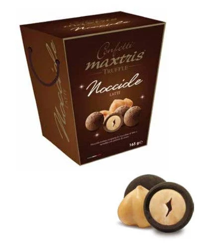 Maxtris Confetti Truffle Bag con Nocciole e Cioccolatoa al Latte 165 Gr
