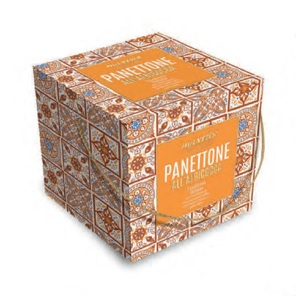 Maxtris Panettone di Natale Ripieno all'Albicocca 1 Kg