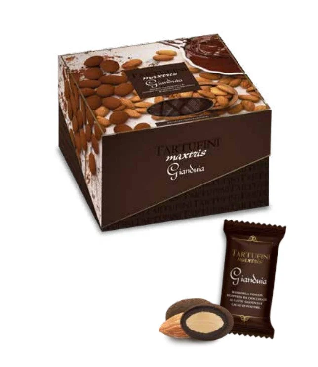 Maxtris Vassoio Tartufini Gianduia e Mandorle 500 Gr