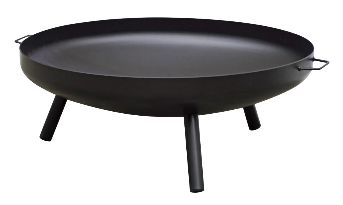 Moia Greenwood Braciere Tondo Ferro Nero Ø80 cm H32