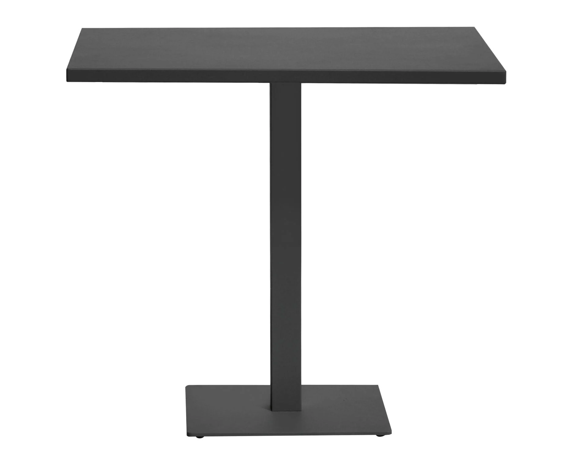 Moia Greenwood Piano in Alluminio 80 x 80 Cm Antracite