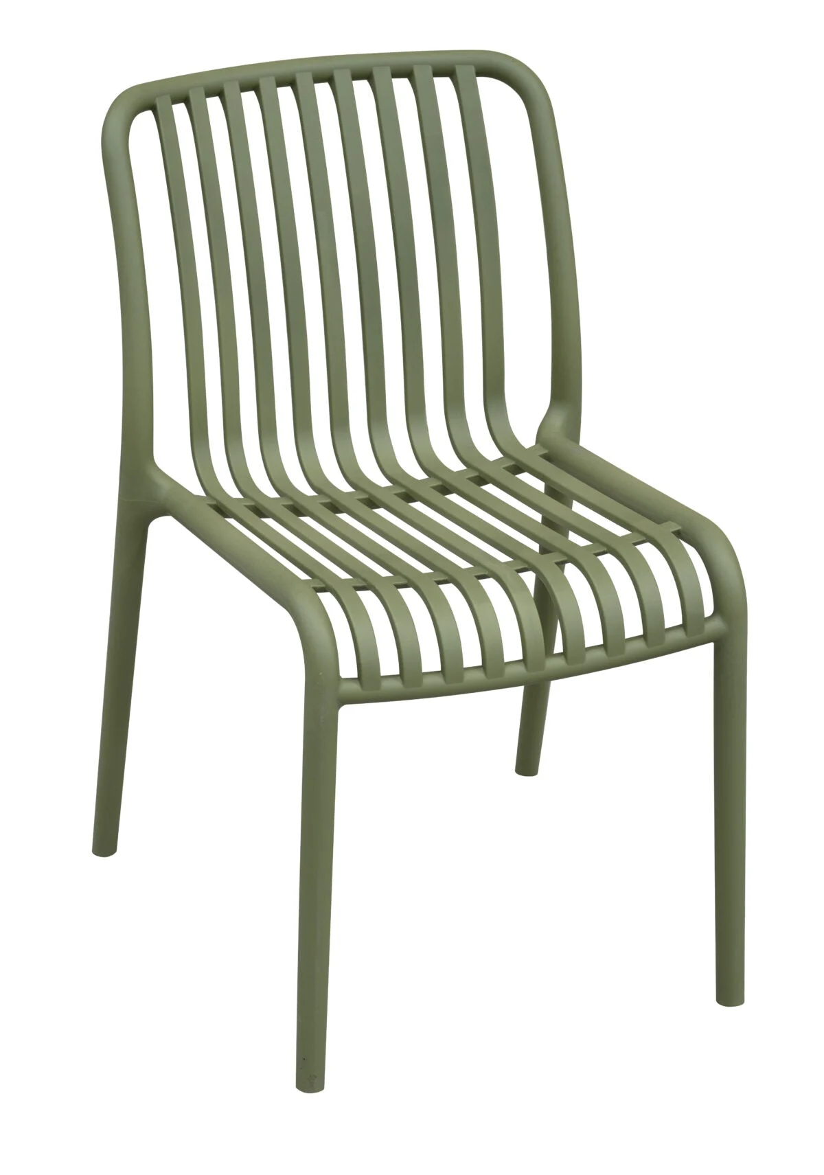 Moia Greenwood Sedia Trapani Polipropilene Verde Impilabile