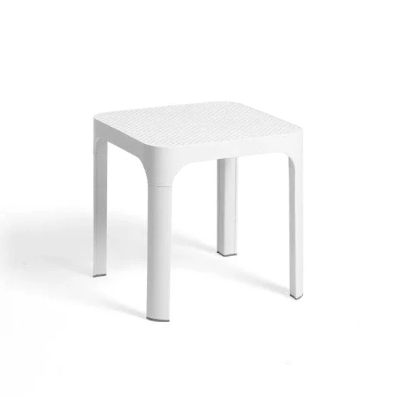 Nardi Tavolino Net Table 40 Bianco Polipropilene Traforato