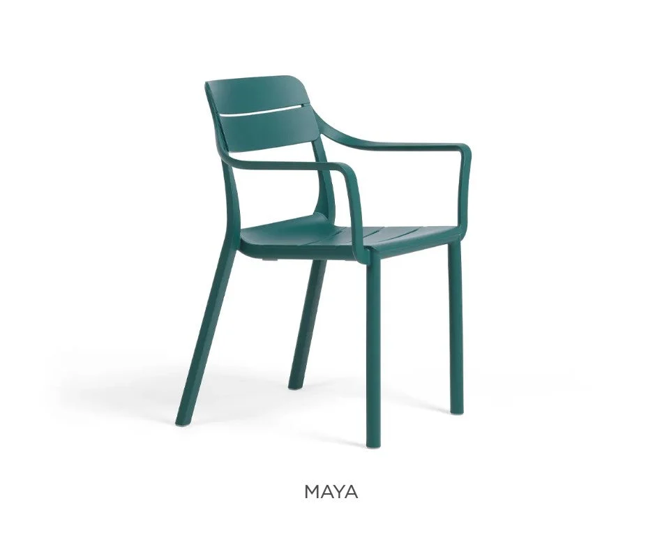 Nardi Sedia Cassia Braccioli Maya Impilabile