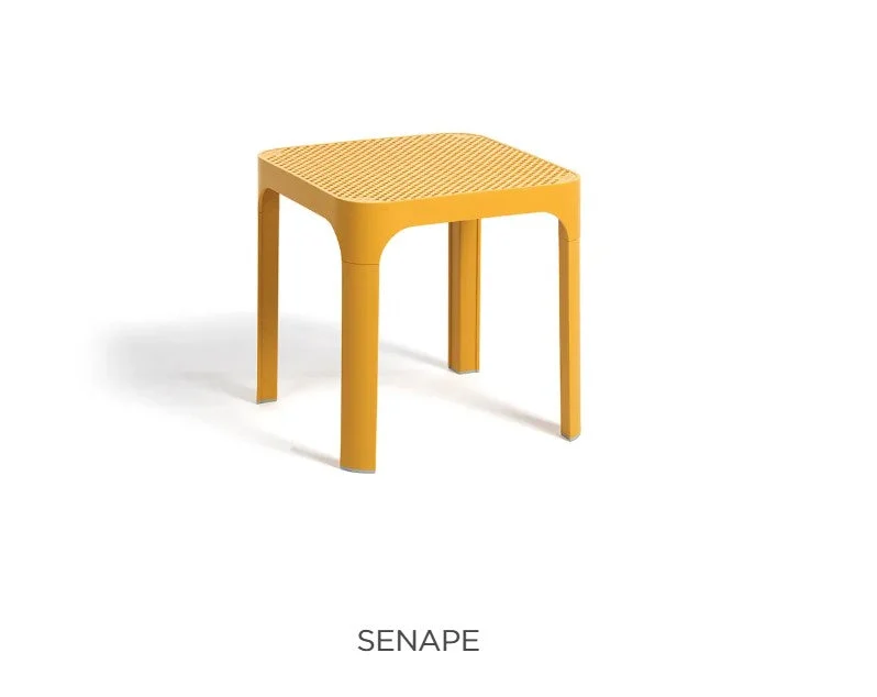 Nardi Net Table 40 Senape Polipropilene Tavolino Outdoor