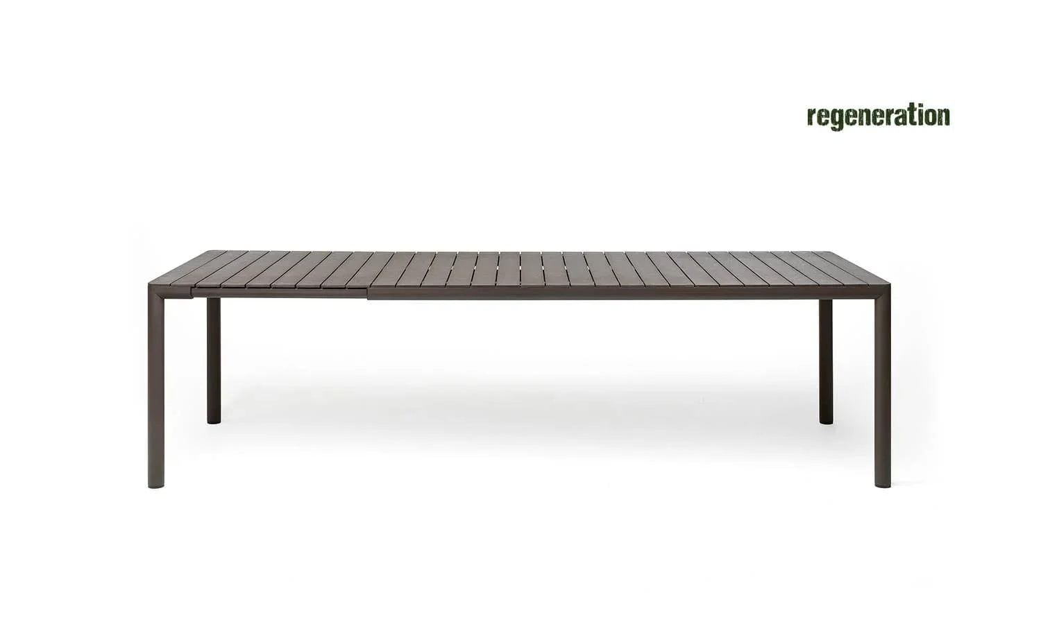 Nardi Tavolo Tevere 210 Exstensibile Rettangolare 100 x 211 / 275 Cm H 76,5 Cm Terra