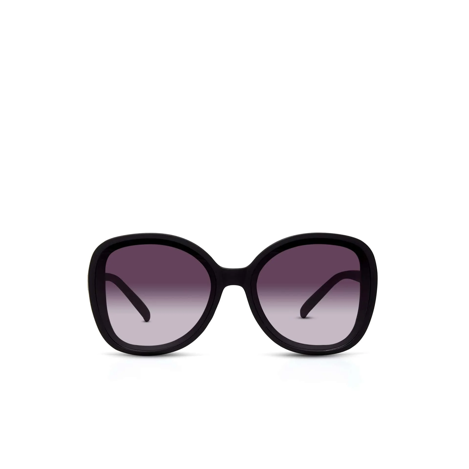 OKKIA Occhiale da Sole Premontato Butterfly Mod. Anna Black