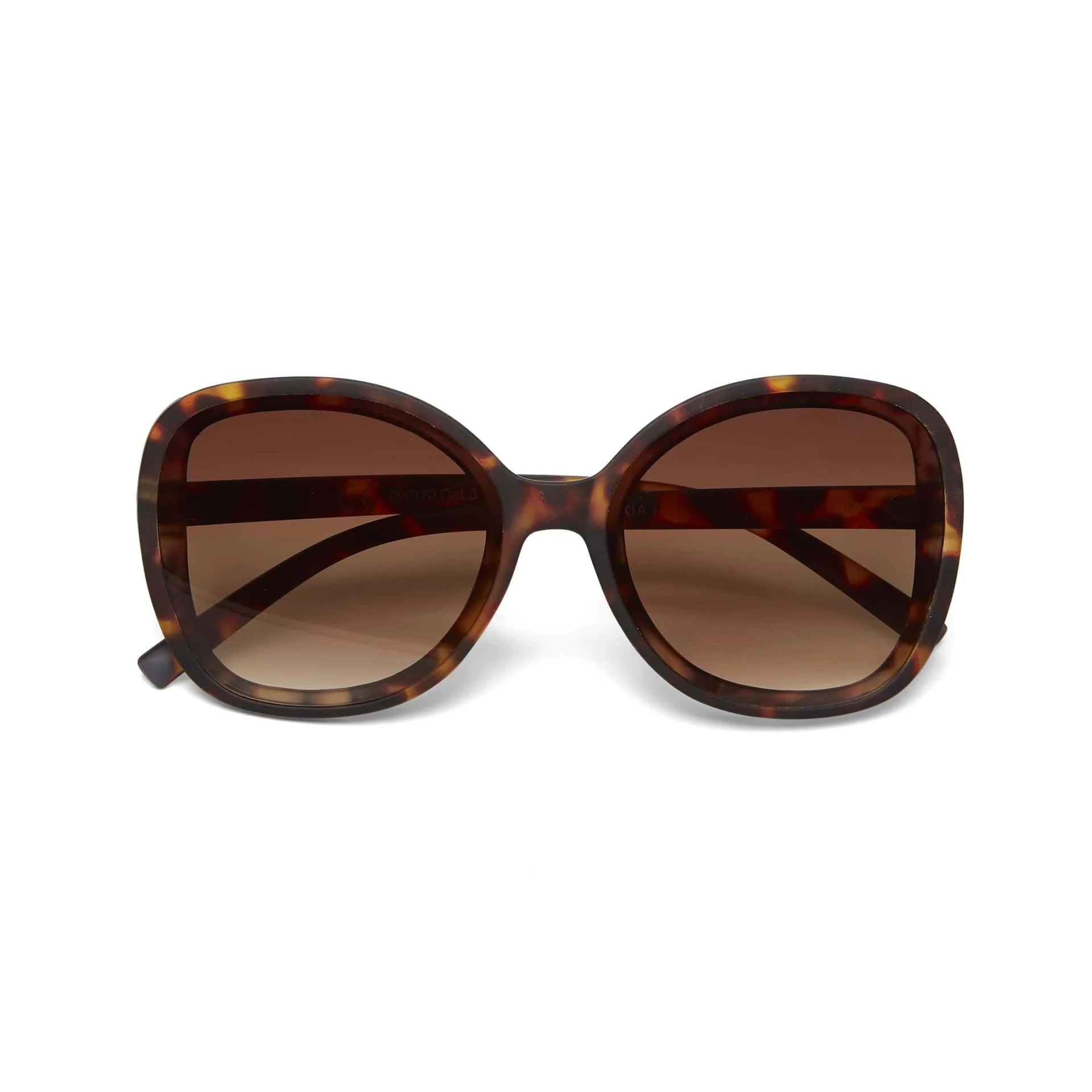 OKKIA Occhiale da Sole Premontato Butterfly Mod. Anna Classic Havana