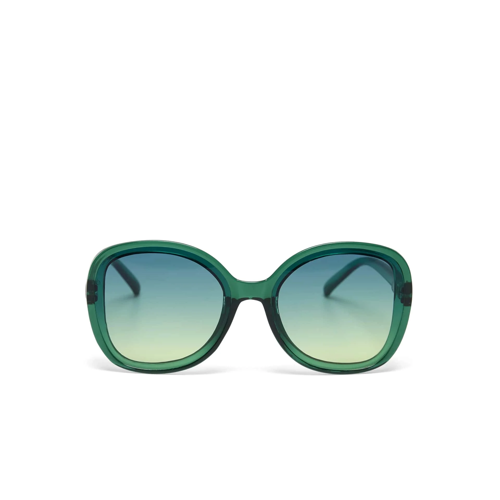 OKKIA Occhiale da Sole Premontato Butterfly Mod. Anna Light Green