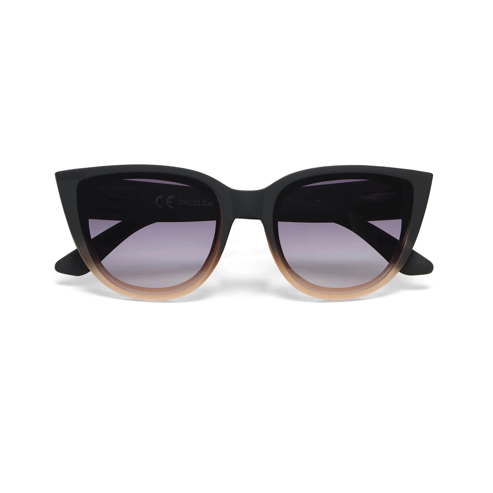 OKKIA Occhiale da Sole Premontato Gatto Lite Mod. Silvia Black Pink