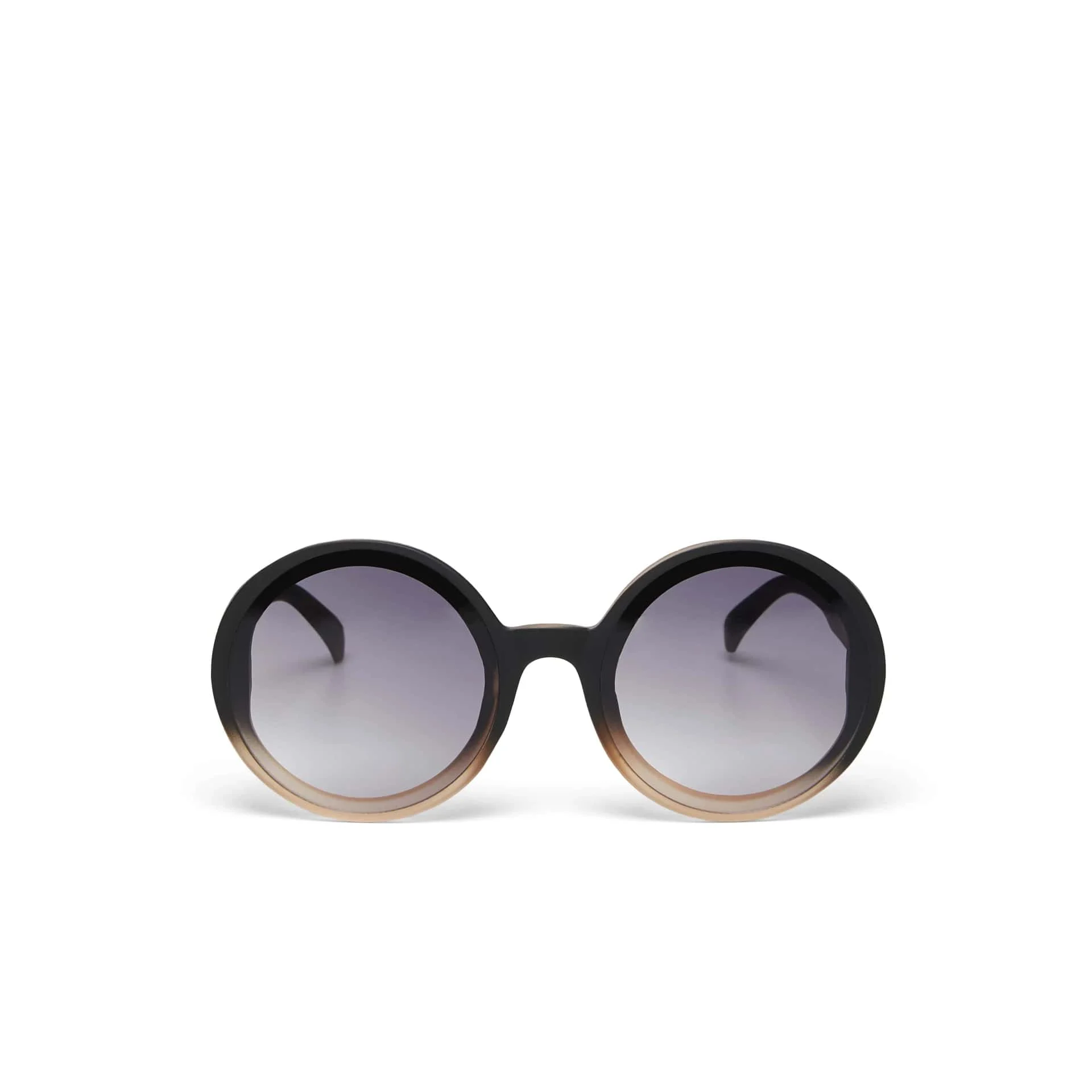 OKKIA Occhiale da Sole Premontato Mod. Monica Round Black in Pink