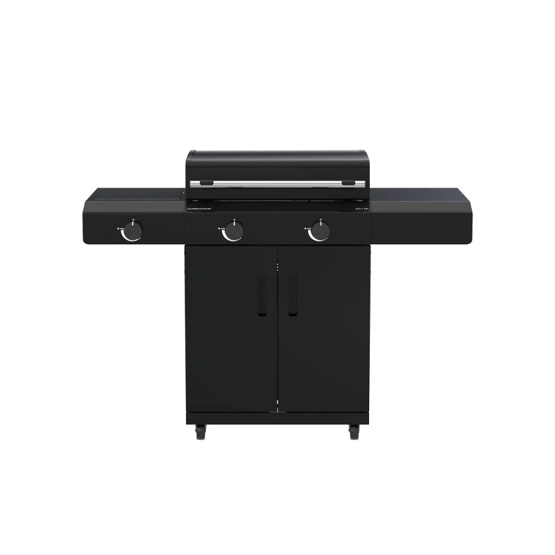 Outdoorchef Barbecue a Gas Heat C-265 30 mbar su Carrello con Ruote – BBQ Compatto e Potente per Esterni